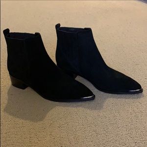 Marc Fisher LTD Yommi Bootie in Black Suede (NWT)